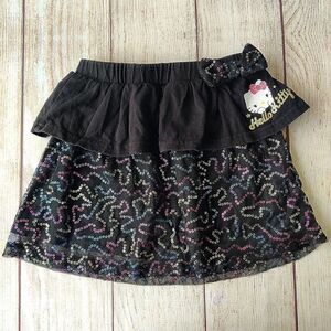 Hello Kitty layered sequin skirt sz XS (4/5)